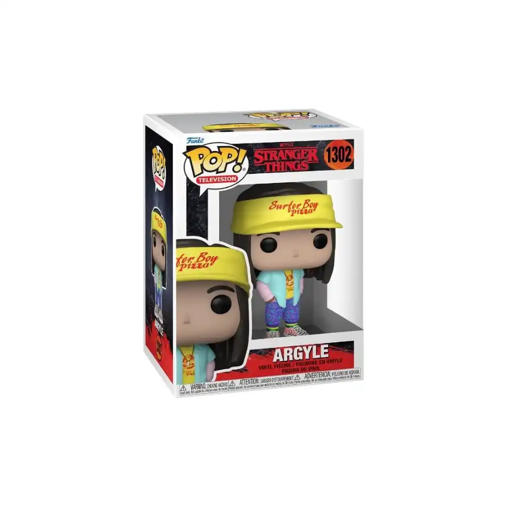 Funko Pop! TV: Stranger Things - Argyle – Figura In Vinile 9,5 Cm Da Collezione