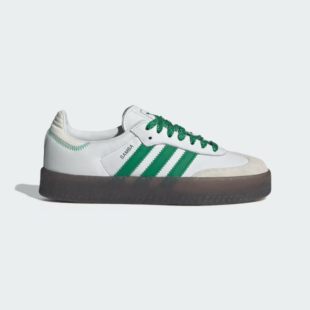 adidas Sambae Cloud White Green foto 1
