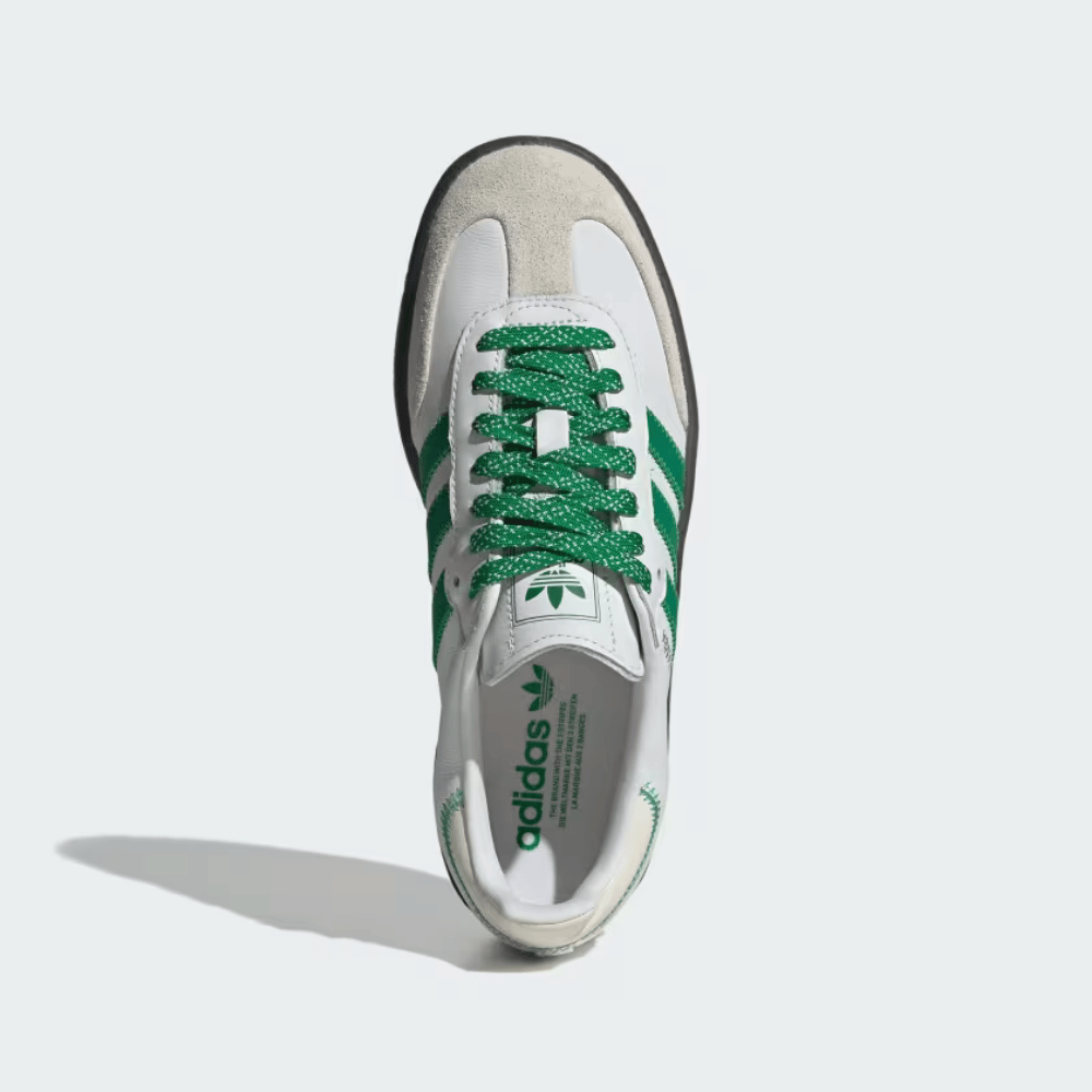 adidas Sambae Cloud White Green foto 2