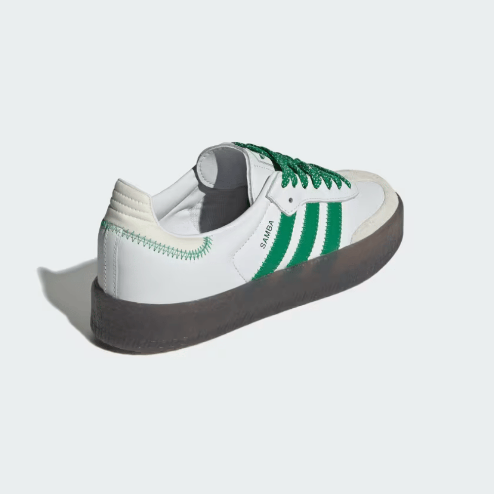 adidas Sambae Cloud White Green foto 4