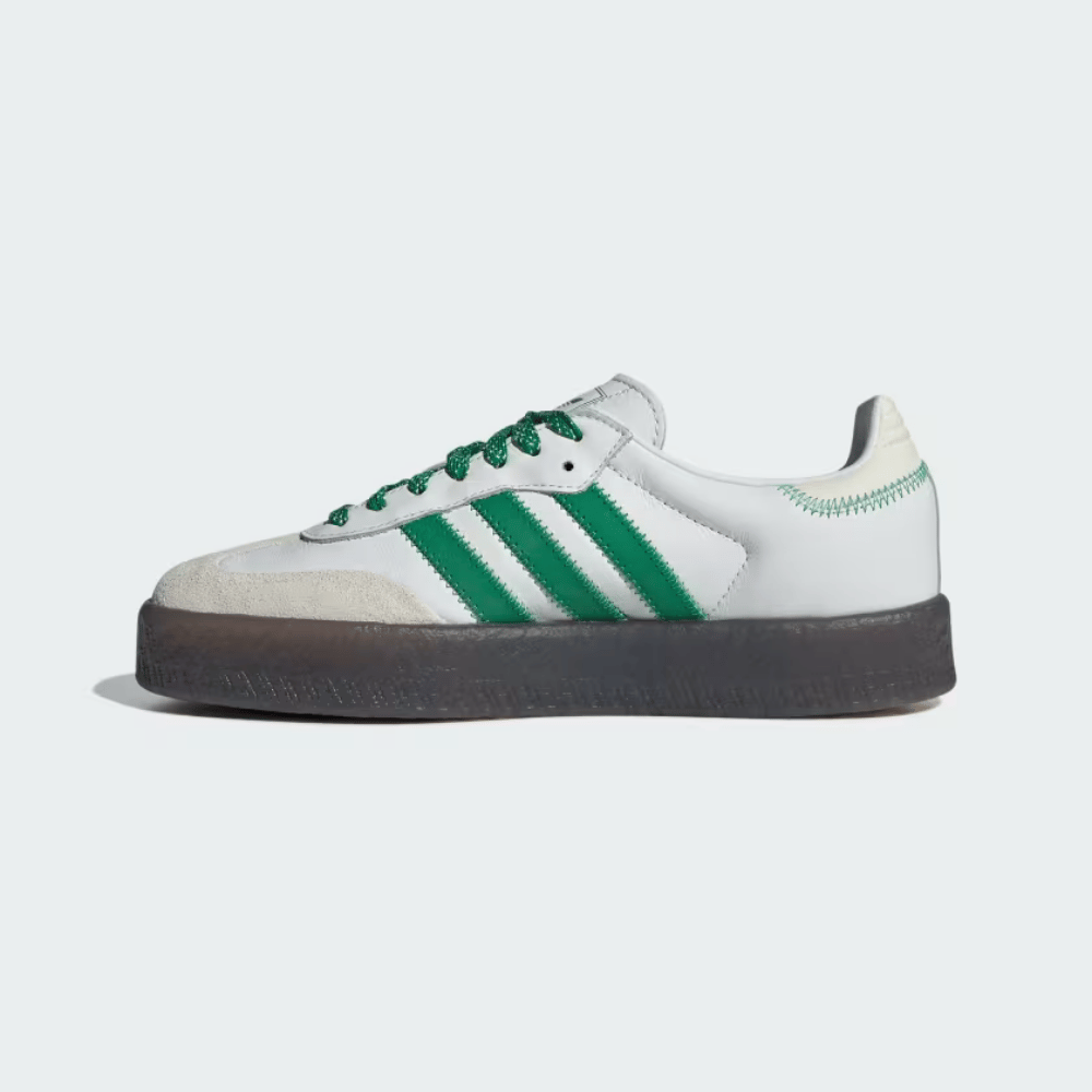 adidas Sambae Cloud White Green foto 3