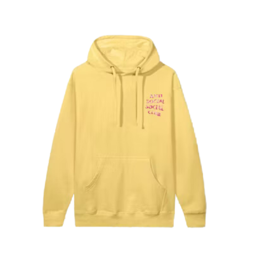 Moletom Anti Social Social Club Plain Sight Yellow