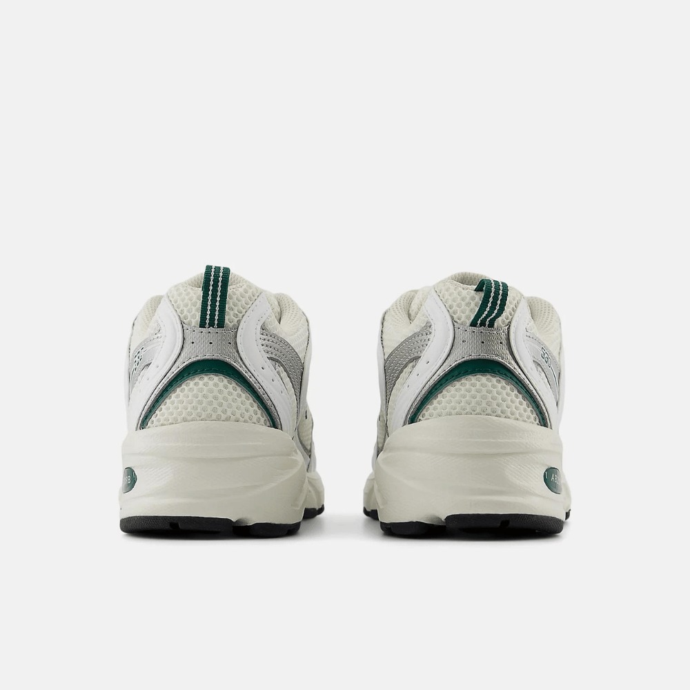 New Balance 530 Sea Salt White Marsh Green foto 4