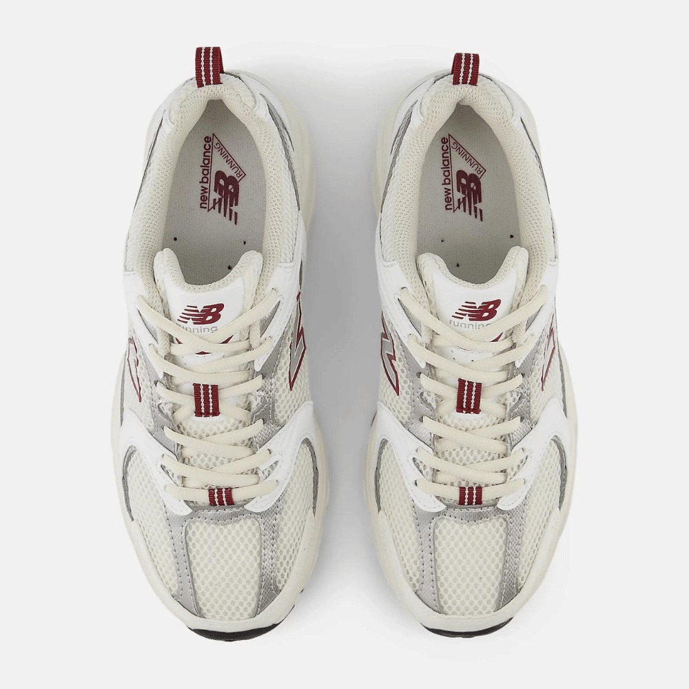 New Balance 530 Sea Salt White Mercury Red foto 2