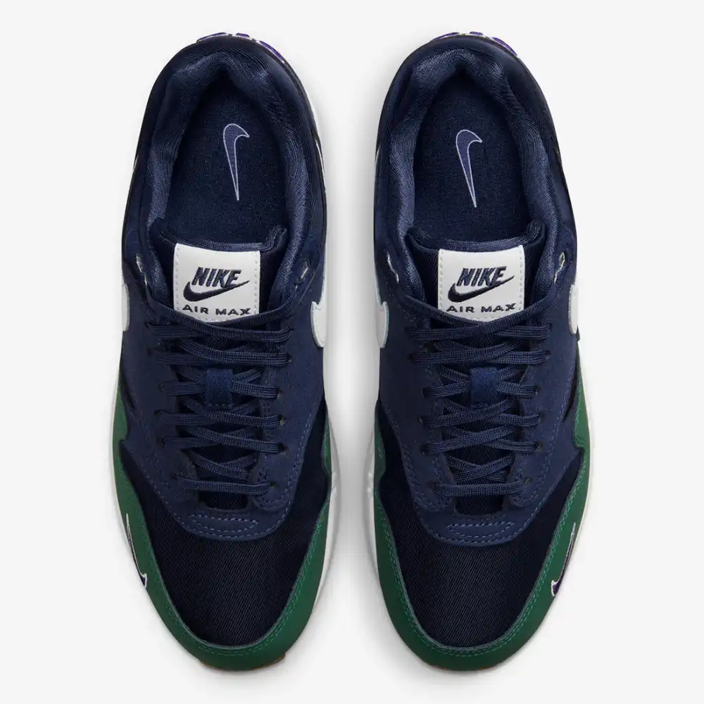 Air max 1 store green sail black