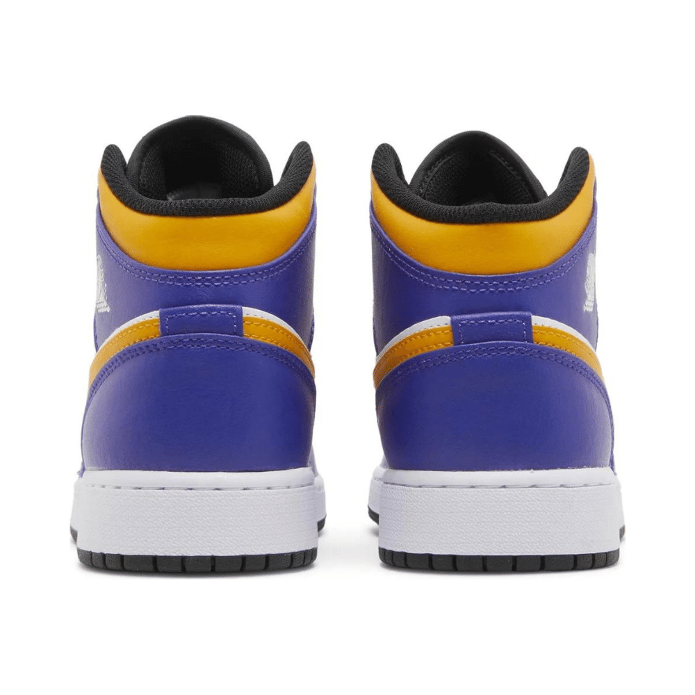 Air Jordan 1 Mid GS Lakers foto 2