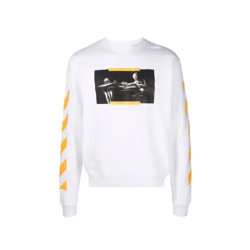 Off-White Moletom Caravaggio Painting Slim