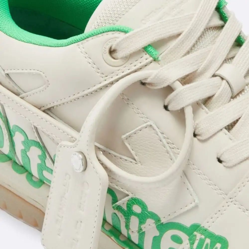 Off-White Out Of Office Script Green foto 2