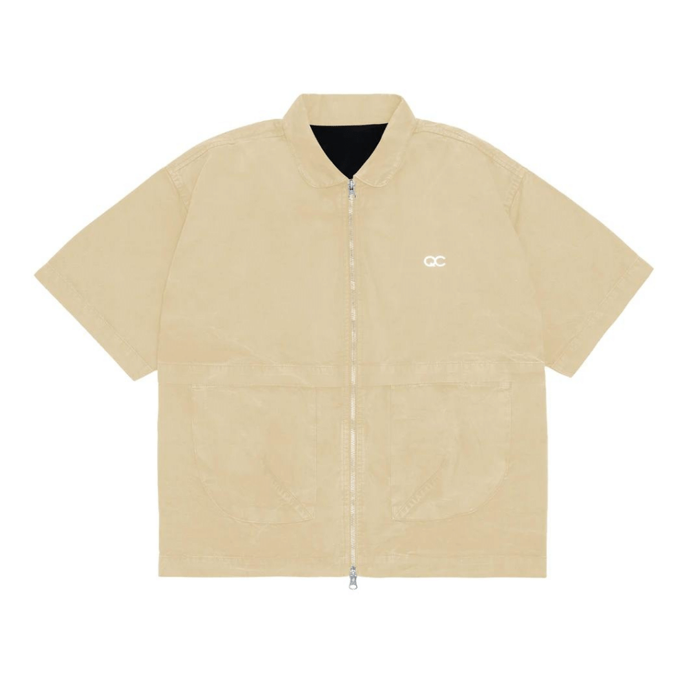 Camisa Quadro Creations Rodes Double-zip Yellow - Droper