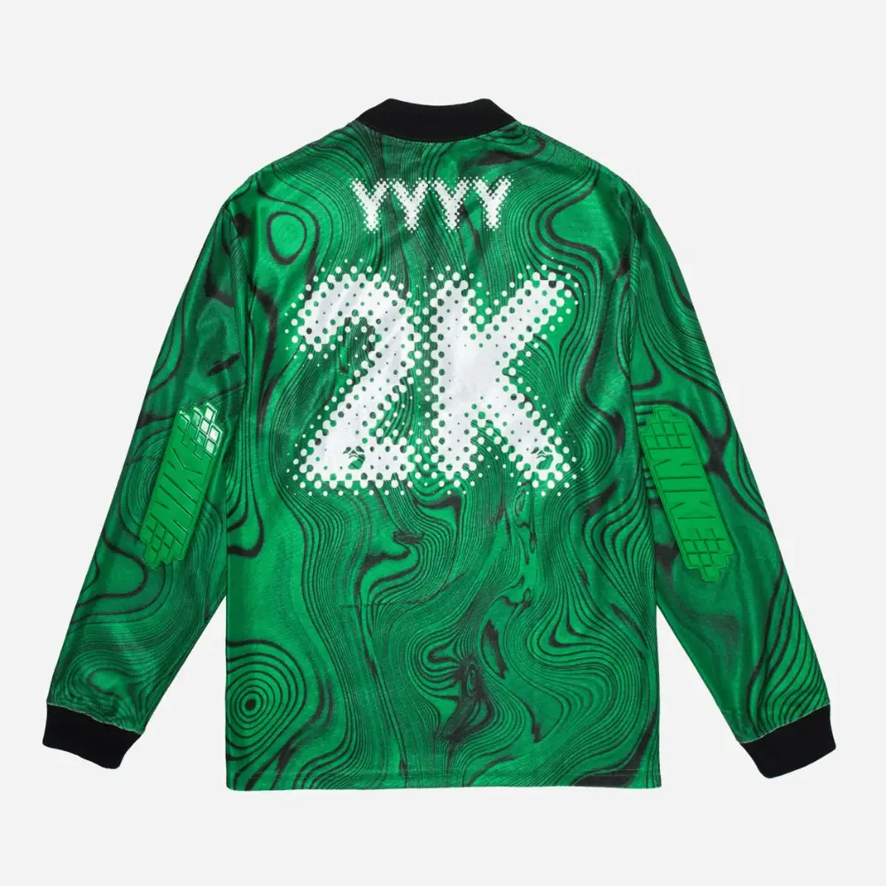 Off-White x Nike Jersey Allover Print Kelly Green