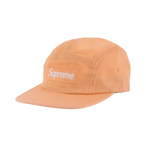 Boné Supreme Washed Chino Twill Camp Peach - Droper