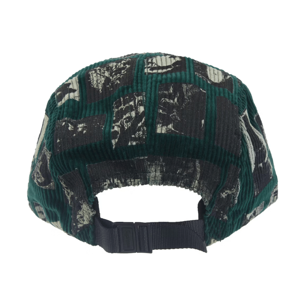 Boné Supreme Weirdo Dave Corduroy Camp Green - Droper