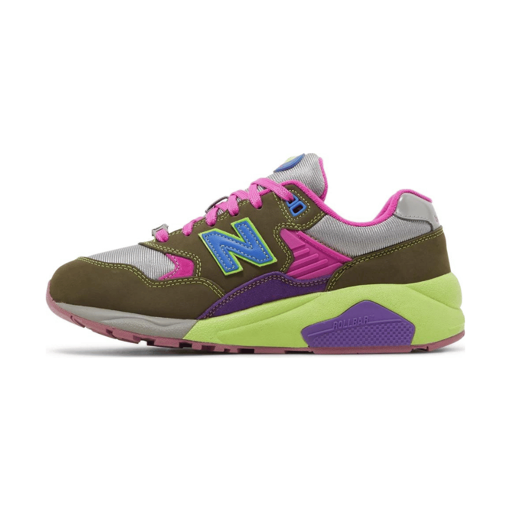 Stray Rats x New Balance 580 Khaki Purple - Droper
