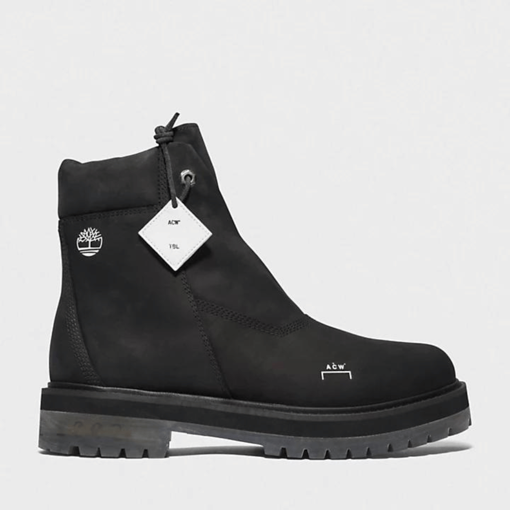 A-COLD-WALL x Timberland Bota 6 Inch Zip Black - Droper