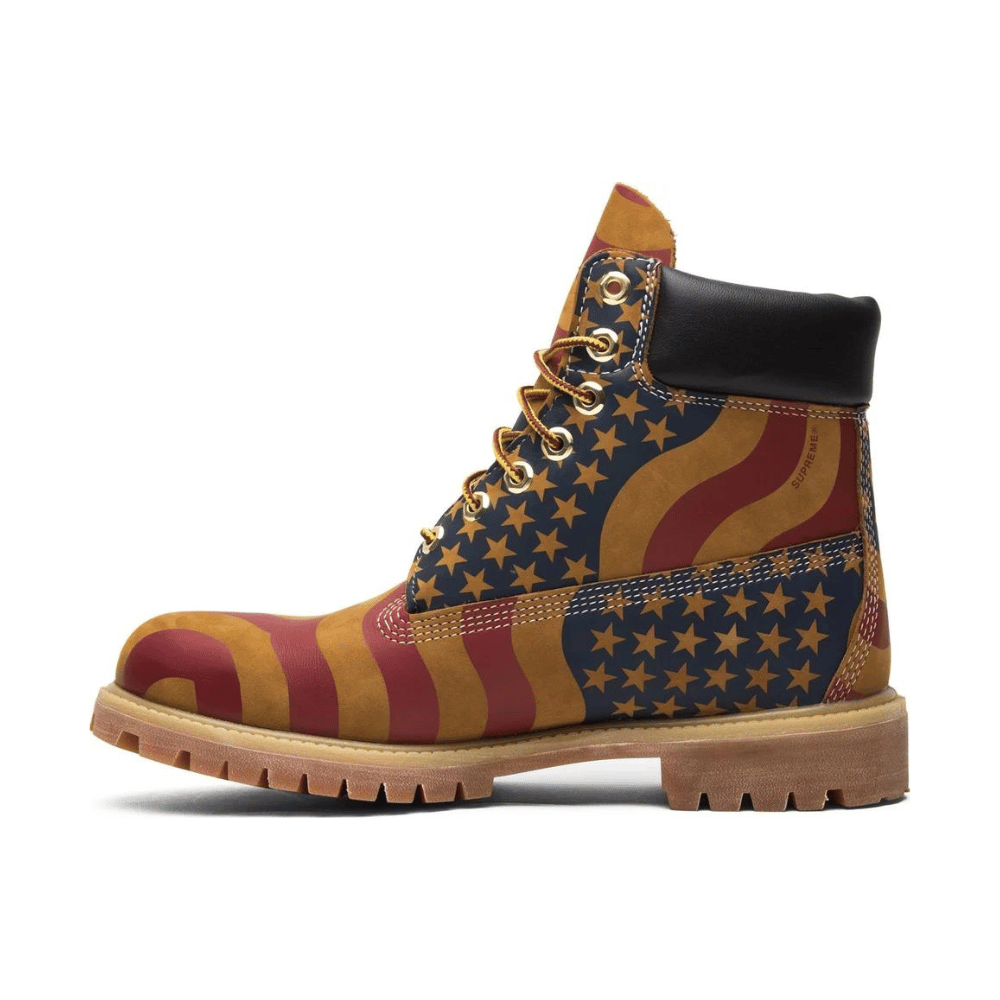 Supreme x Timberland Bota 6" Stars & Stripes Wheat foto 3