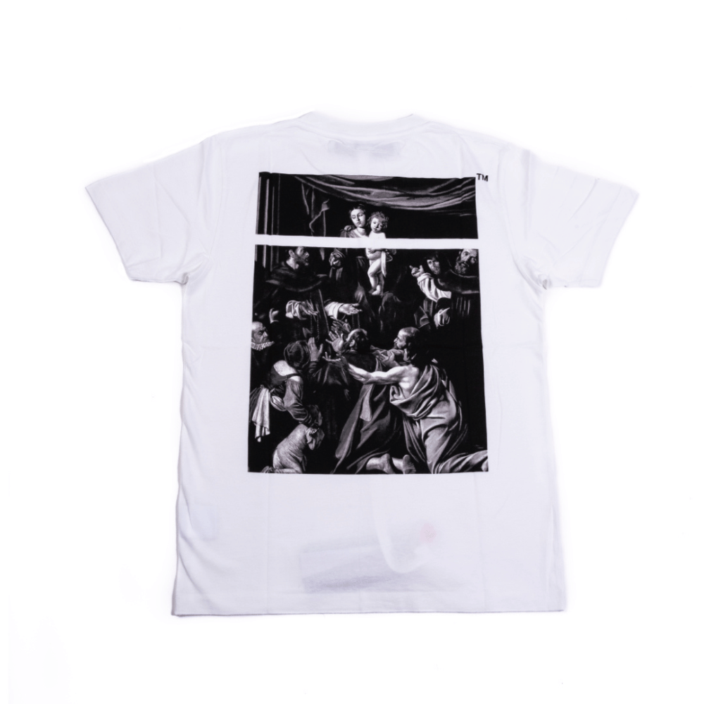 Camiseta Off-White Paint White foto 2