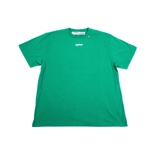 Camiseta Off-White Paint Green