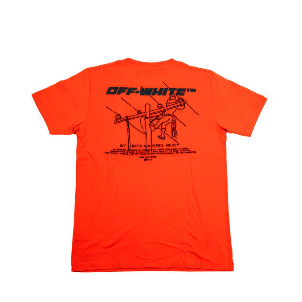 Off-White c/o VIRGIL ABLOH Tシャツ Camiseta Off-White C/O Virgil Abloh Orange - Droper