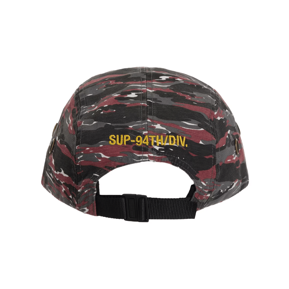 Boné Supreme Military Camp Red Tiger Camo - Droper