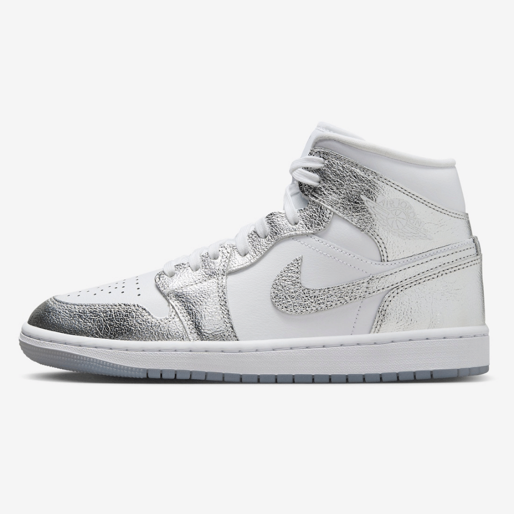 Air Jordan 1 Mid SE Metallic Silver foto 1