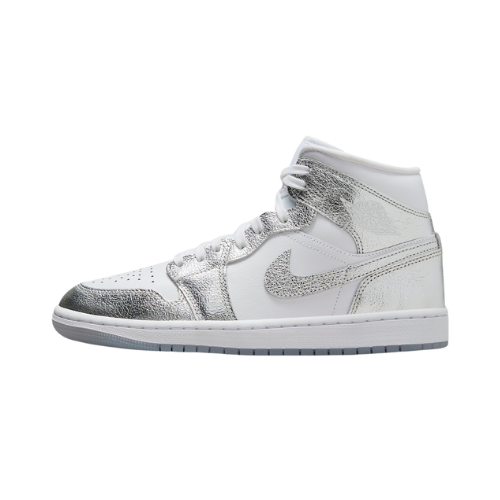 Air Jordan 1 Mid SE Metallic Silver