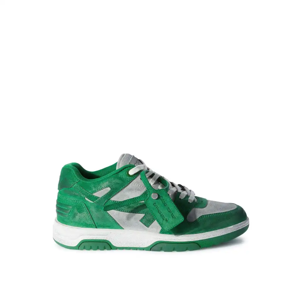 Imagem Off-White Out Of Office Vintage Suede Grey Green