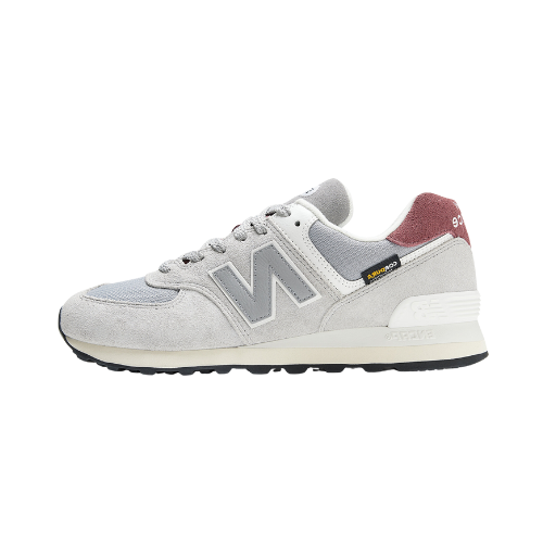 New Balance 574 Cordura Grey Brick Red