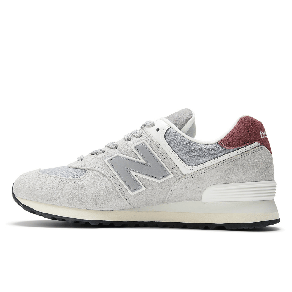 New Balance 574 Cordura Grey Brick Red foto 2