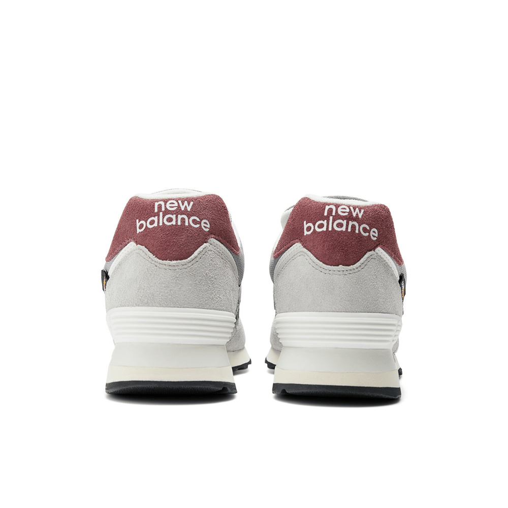 New Balance 574 Cordura Grey Brick Red foto 3