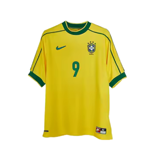 Camisa Nike Reedição Brasil 1998 Ronaldo Masculina