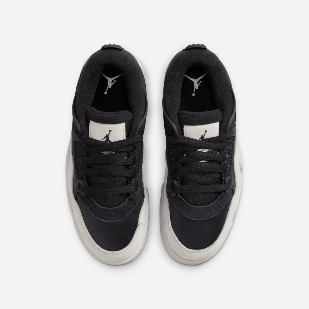 Air Jordan 4 RM GS Black Light Bone foto 4