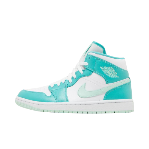 Air Jordan 1 Mid Triple White (2022) - Droper