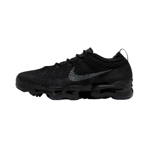 Vapormax laceless hot sale triple black