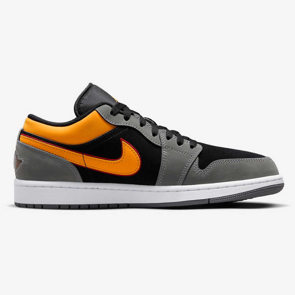 Air Jordan 1 Low SE Black Vivid Orange foto 3