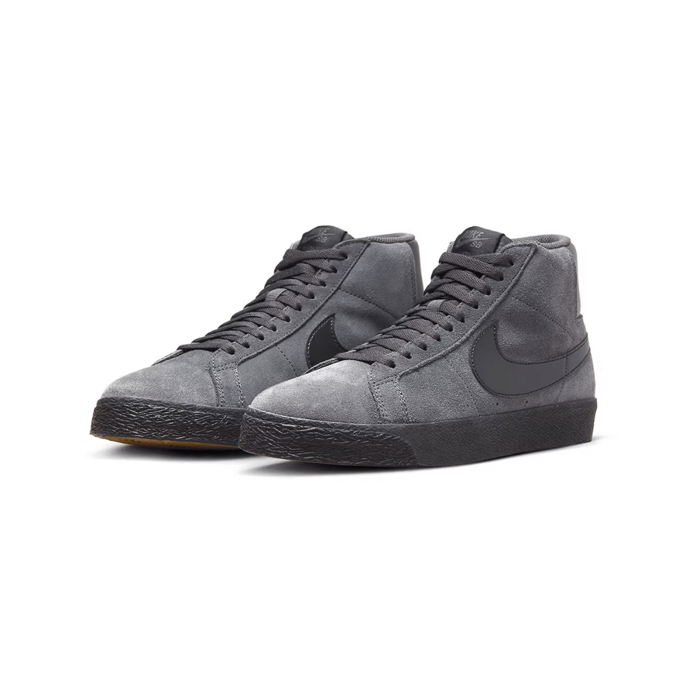 Nike suede store blazer grey