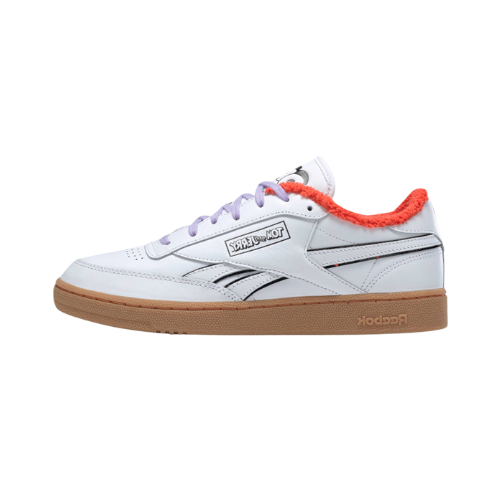 Reebok Club C Revenge Varsity White & Orange Shoes