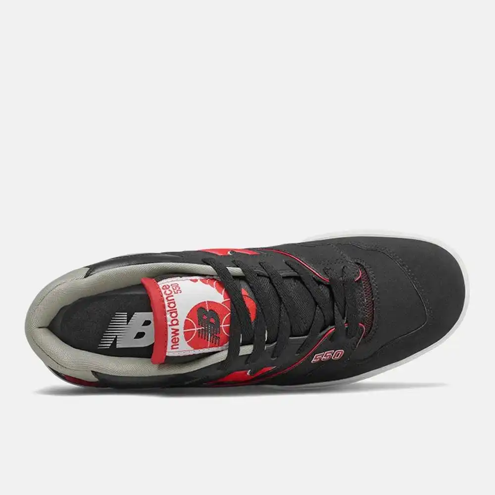 New Balance 550 Black Red - Droper