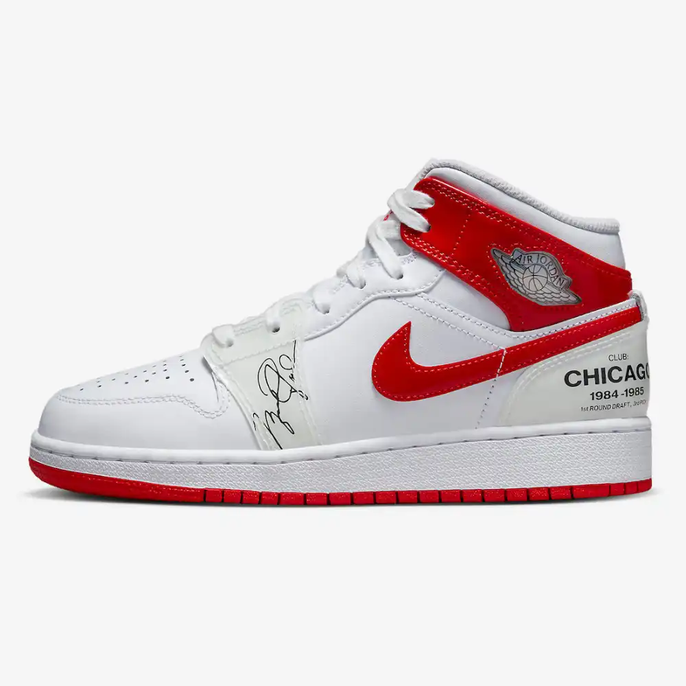 Air jordan 1 mid best sale top 3 grade school