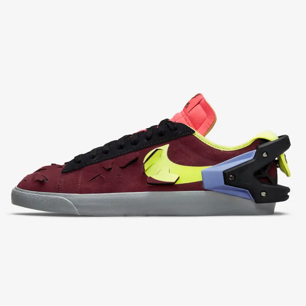 nike blazer low night maroon