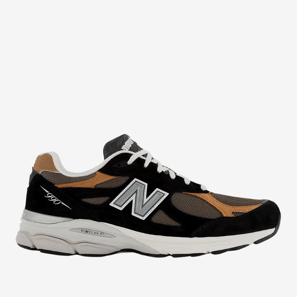 ニューバランスM990v3 New Balance 990v3 MiUSA Black Tan - Droper