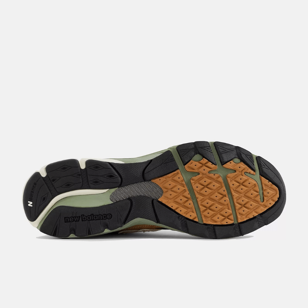 New Balance 990v3 Made in USA Tan Green foto 5