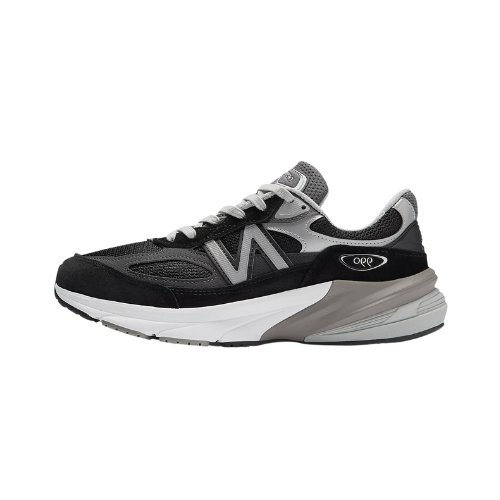 New Balance 990v6 MiUSA Black Grey White - Droper