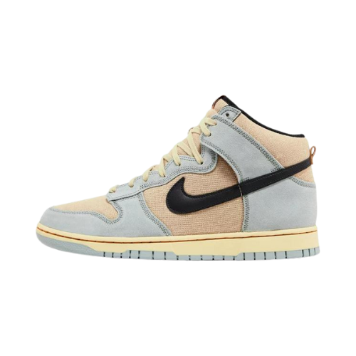 Wu-Tang Clan x Nike Dunk High Black and Pollen - Droper