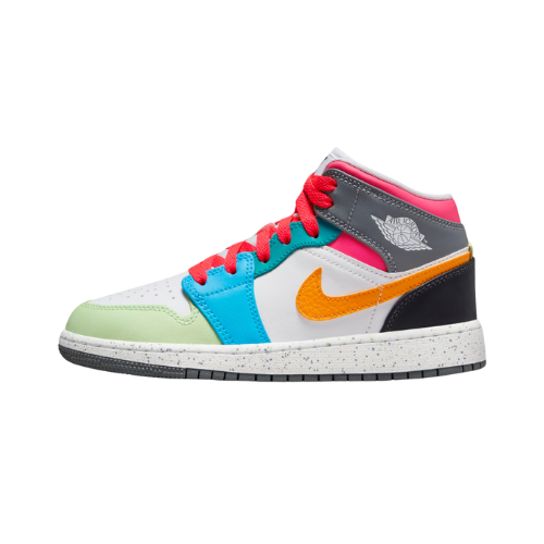 Air Jordan 1 Mid GS Multi-Color