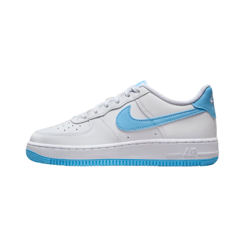 Nike Air Force 1 Low GS White Aquarius Blue