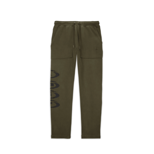 Travis Scott x Jordan Calça Fleece Brown