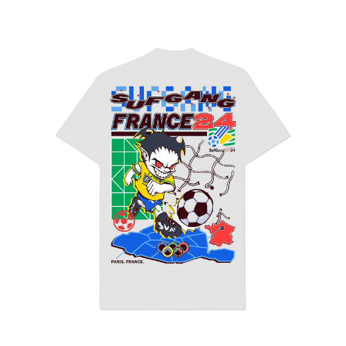 Camiseta Sufgang Paris France White