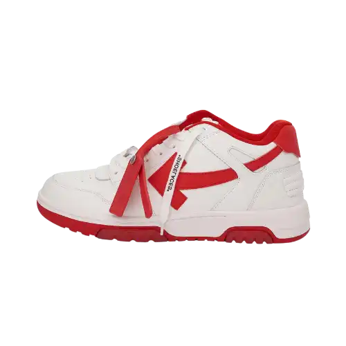 Off-White Out Of Office Low White Red
