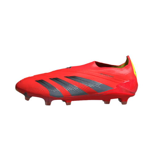 Chuteira adidas Predator Elite Laceless Campo Solar Red