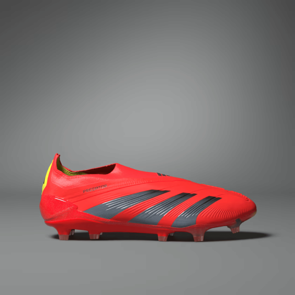Chuteira adidas Predator Elite Laceless Campo Solar Red - Droper